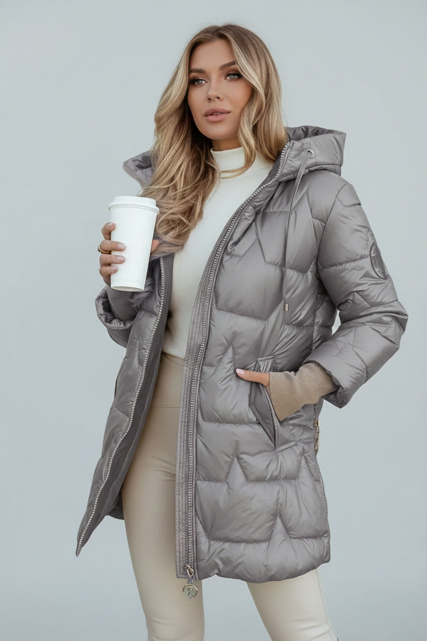 Gail™ | Hooded Padded Coat