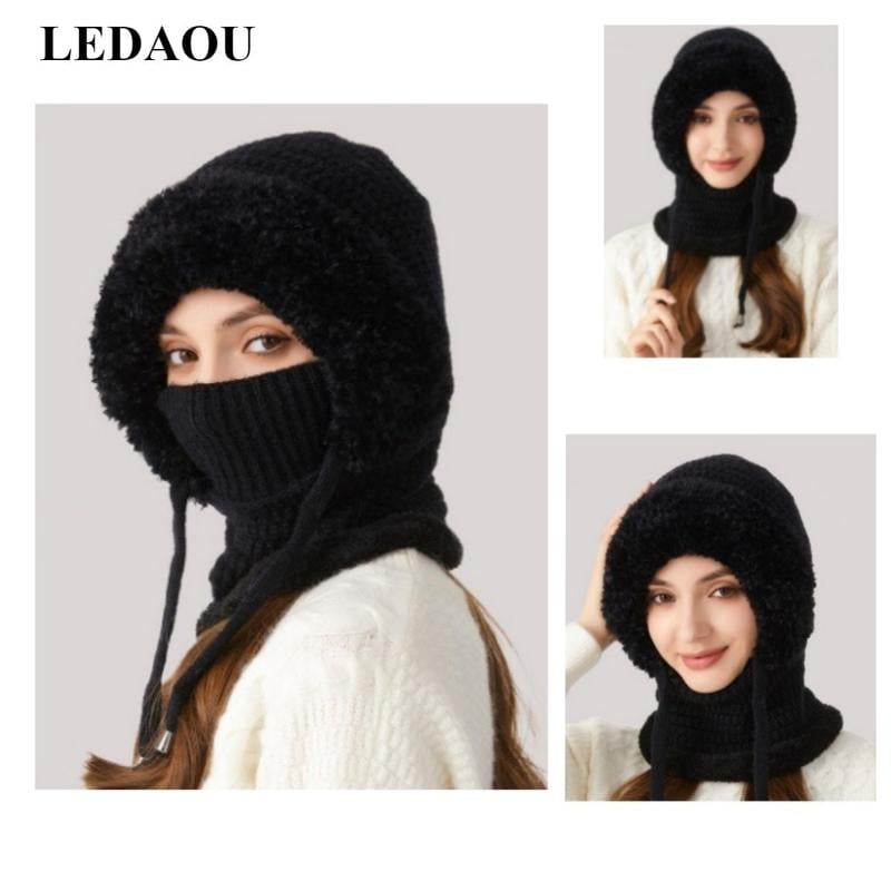 Versatile 3-in-1 Beanie Hat for Women
