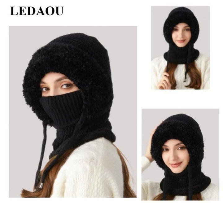 Versatile 3-in-1 Beanie Hat for Women
