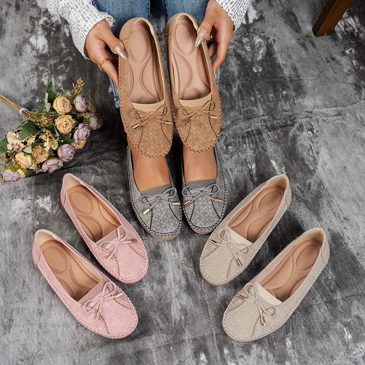 Sabine soft bow comfort loafers for women