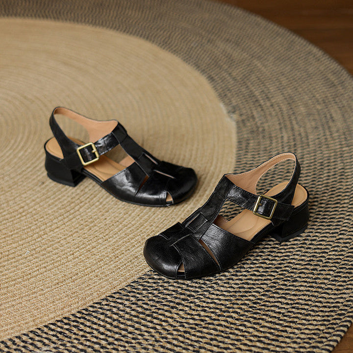 Amaya genuine leather shoes for women