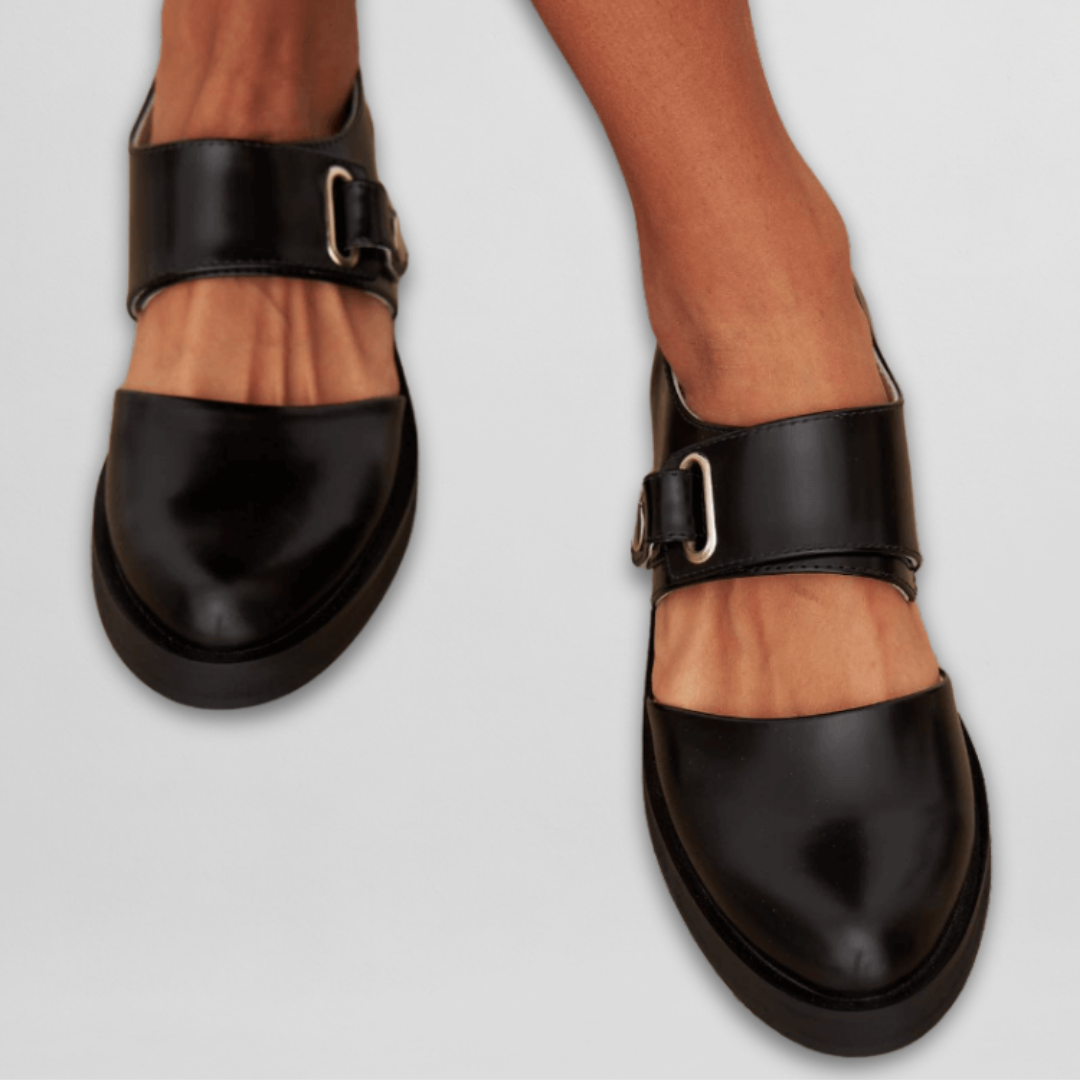 Sarah classic buckle mary janes for women