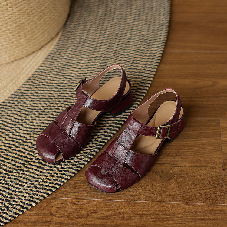 Amaya genuine leather shoes for women