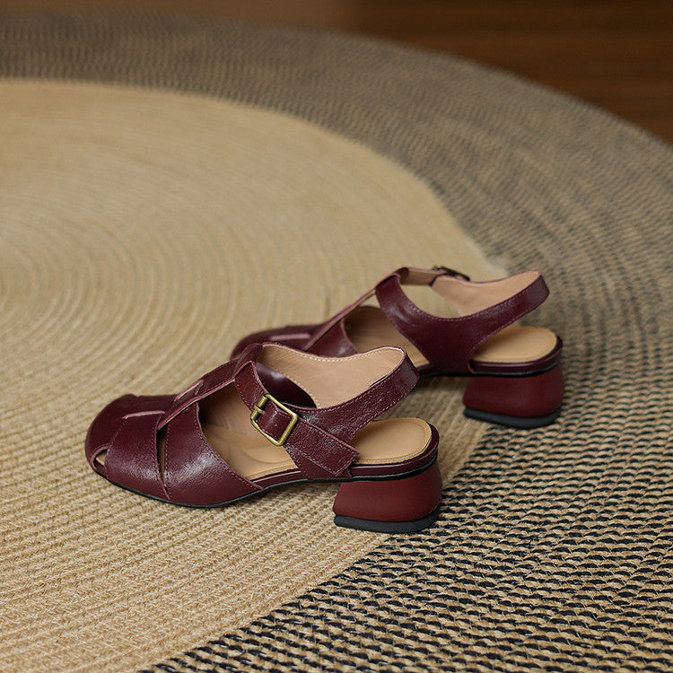 Amaya genuine leather shoes for women