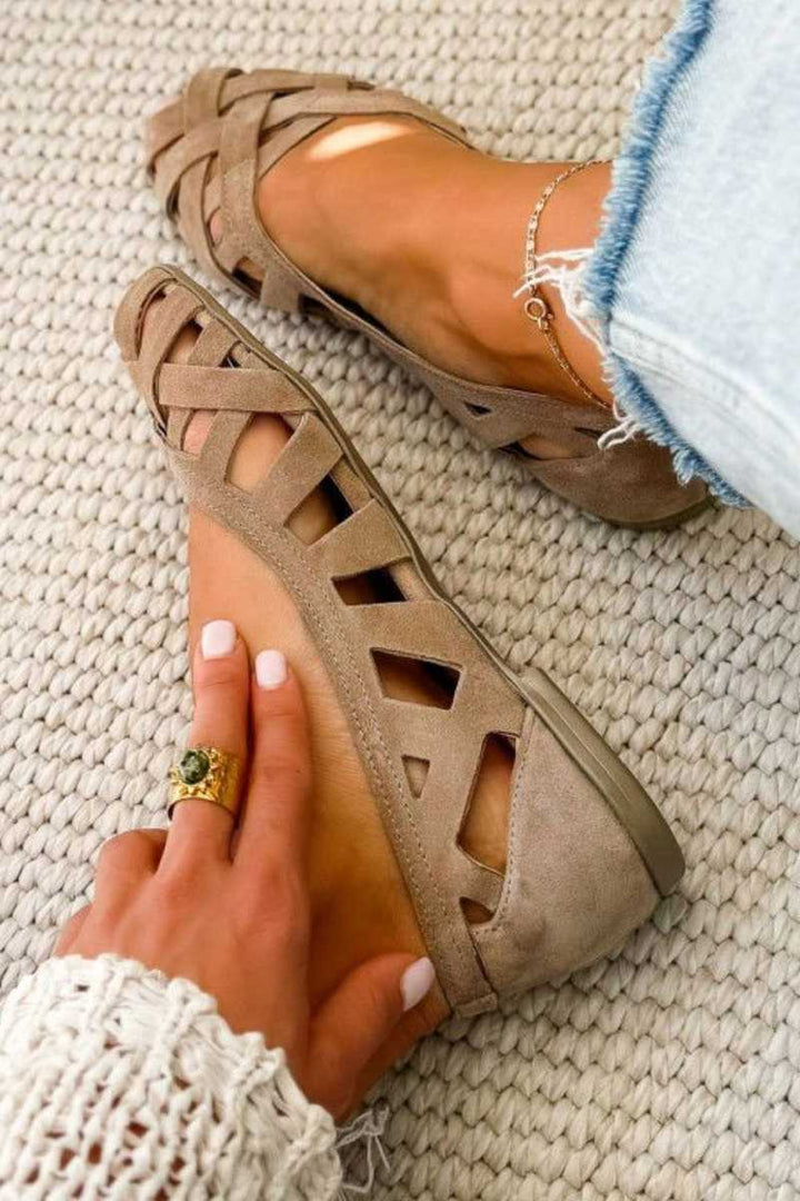 Hina flat sandals for women