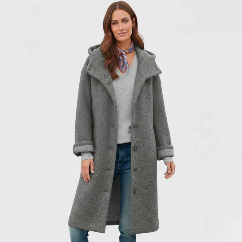 Gloria™ | Warm Wool-Blend Coat