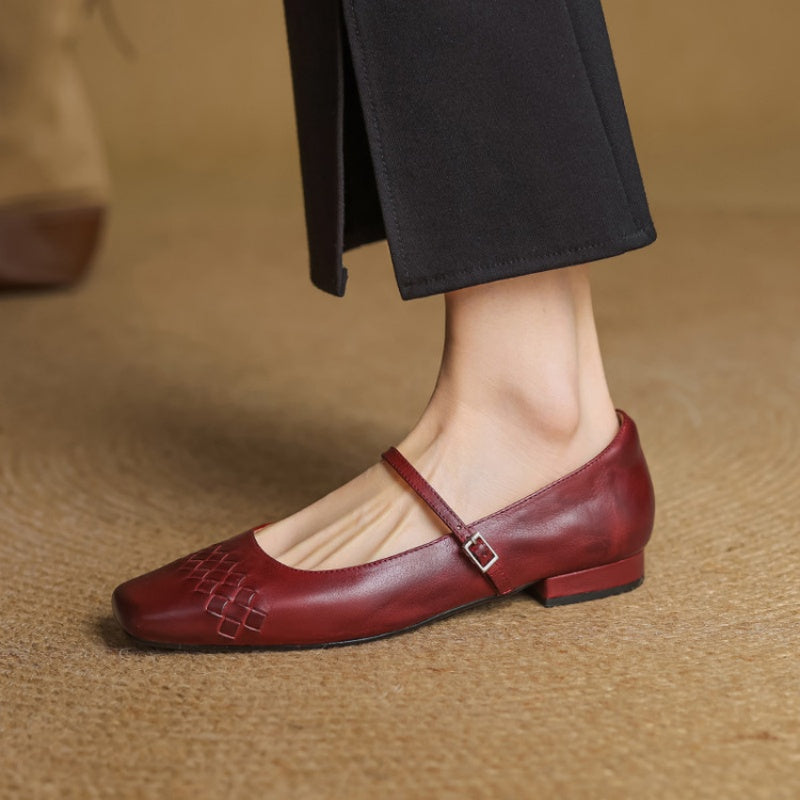 Verity mary jane flats for women