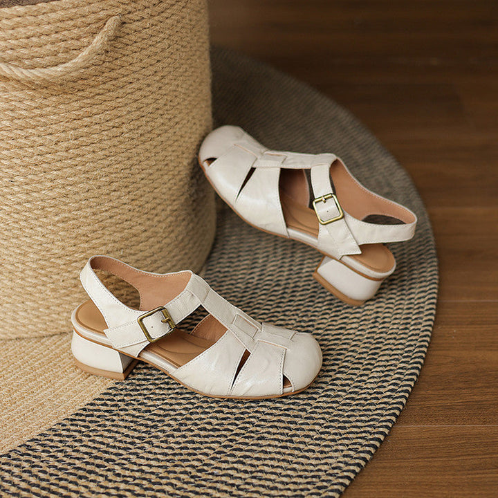 Amaya genuine leather shoes for women