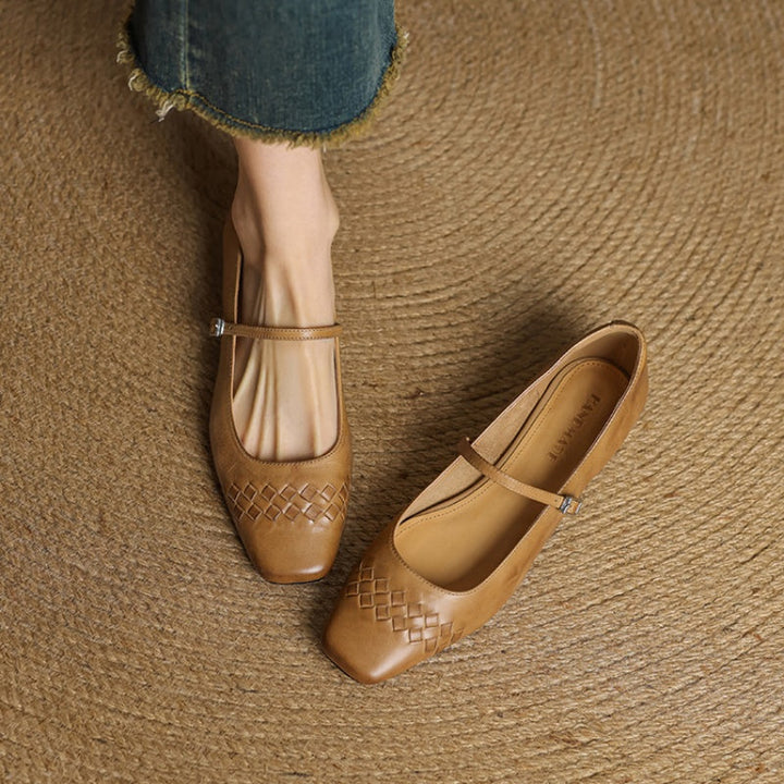 Verity mary jane flats for women