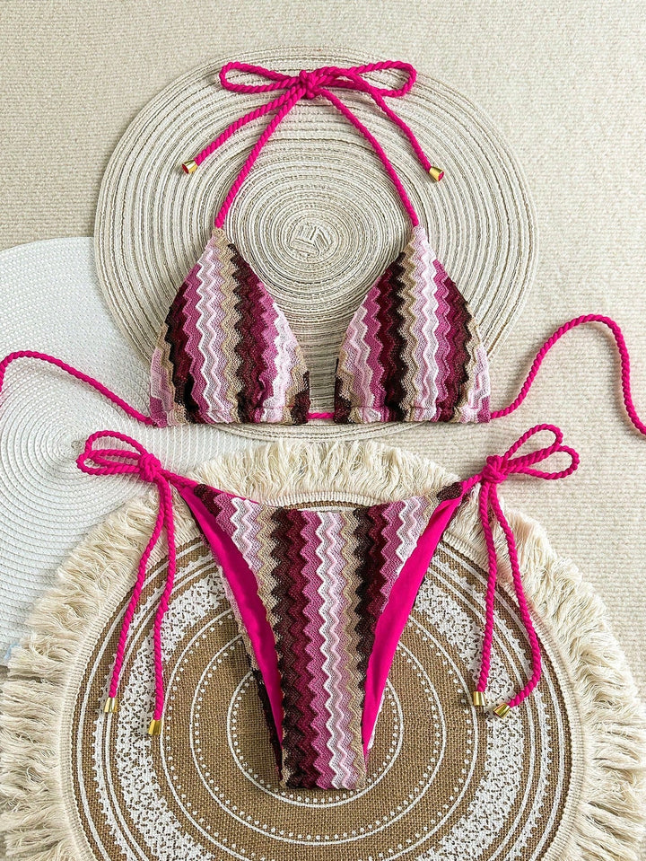 Grace | Crochet look triangle bikini