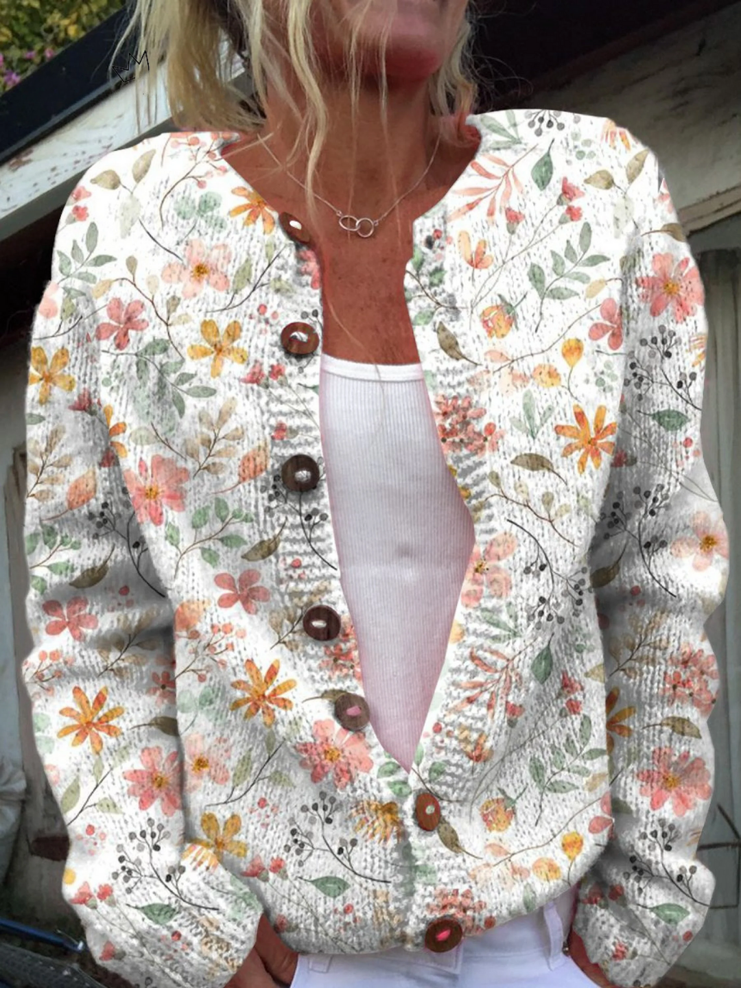 Greta knit cardigan for women