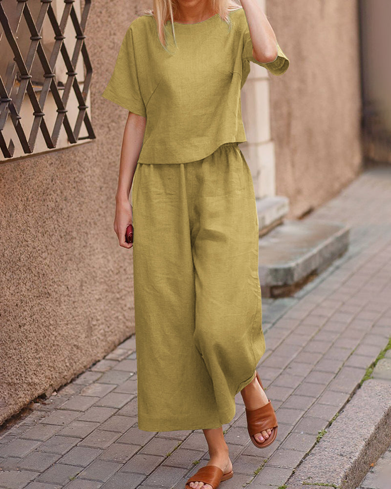 Loose Fit Two Piece Sets