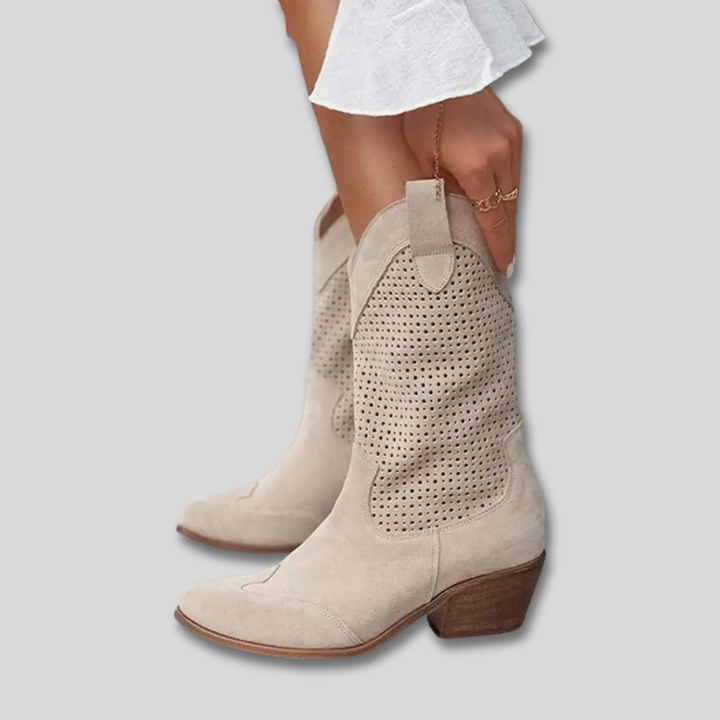 Rhiannon pointed ankle boots for women