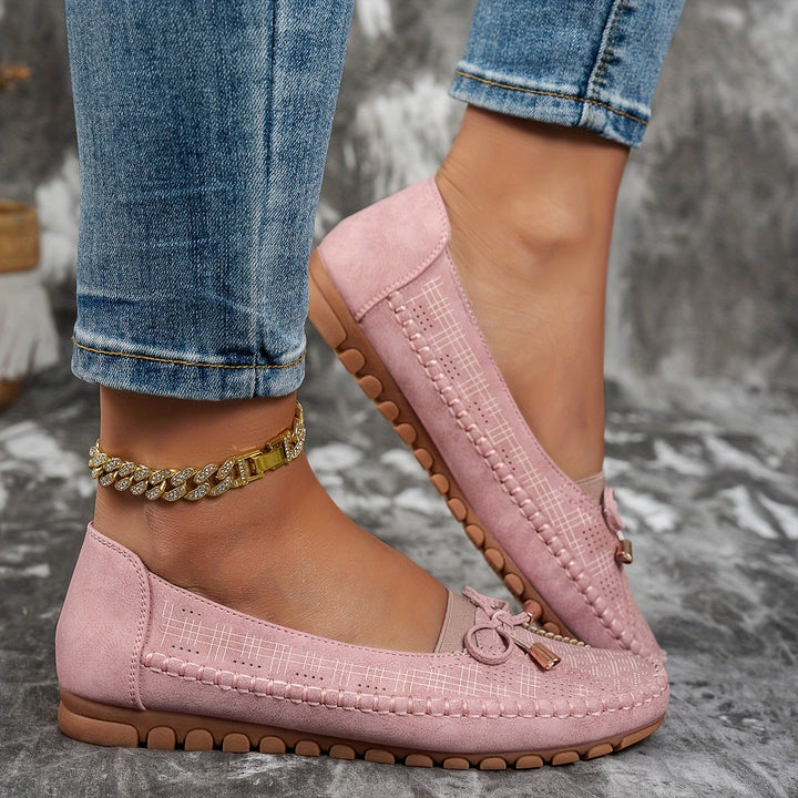 Sabine soft bow comfort loafers for women