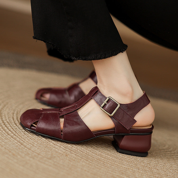 Amaya genuine leather shoes for women