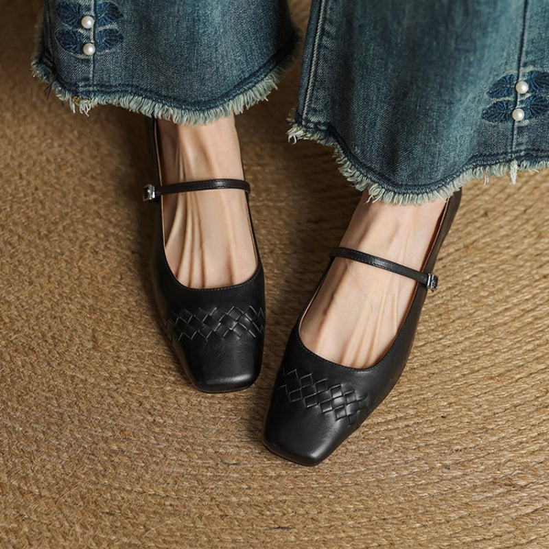 Verity mary jane flats for women