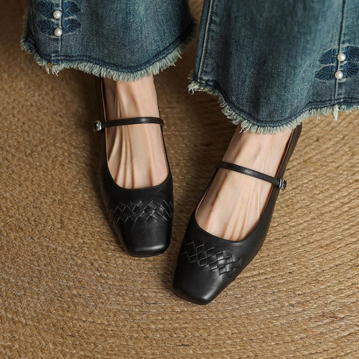 Verity mary jane flats for women