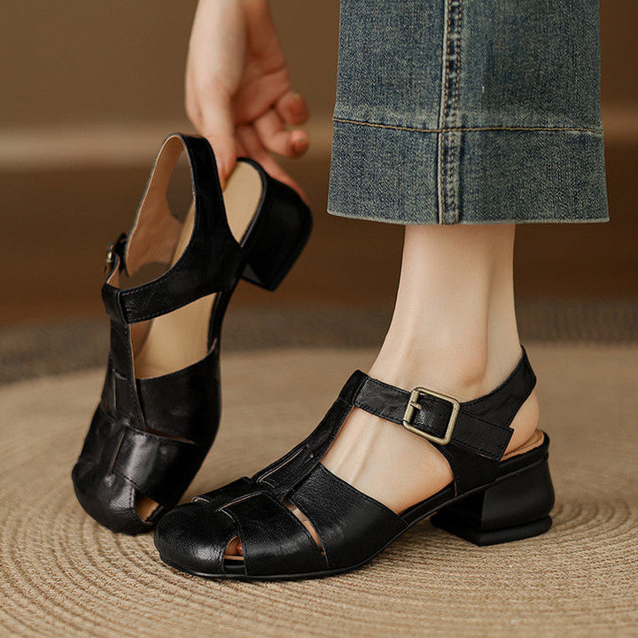 Amaya genuine leather shoes for women