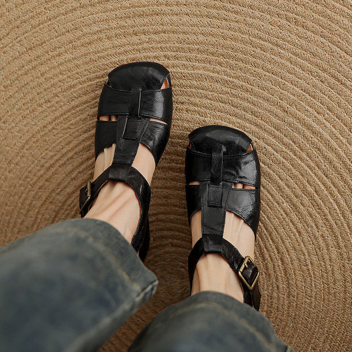 Amaya genuine leather shoes for women