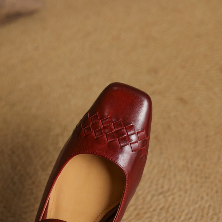 Verity mary jane flats for women
