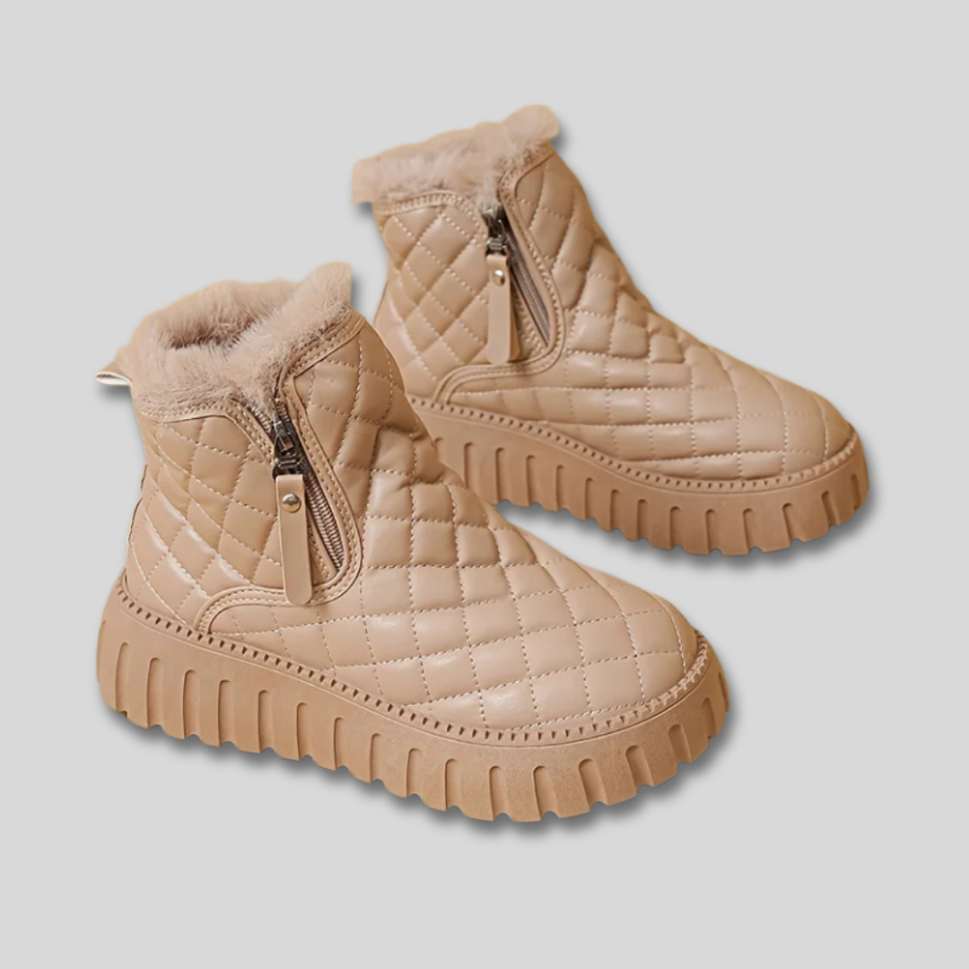 Fabienne faux fur lined winter boots for women