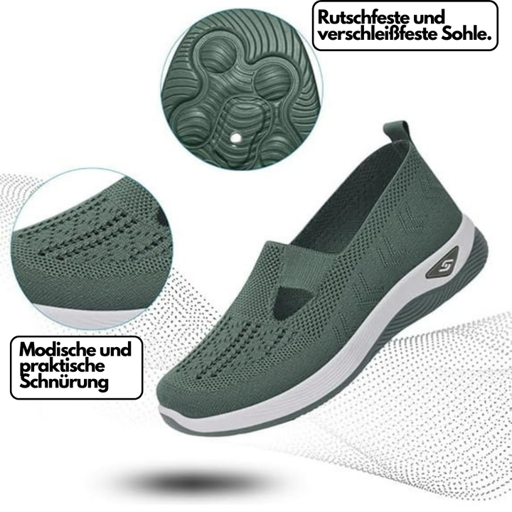Cloudy cushioned slip-on shoes for women