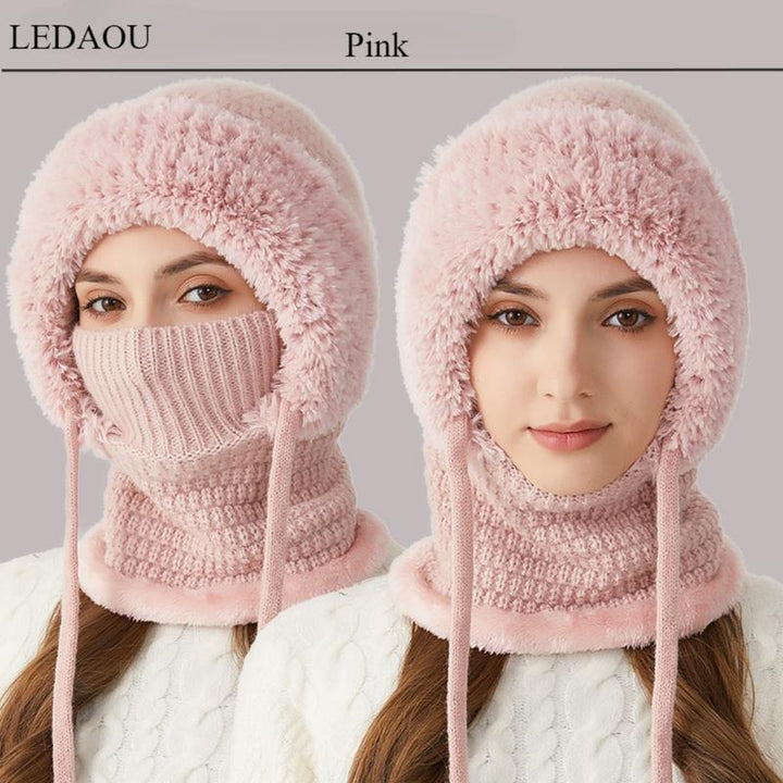 Versatile 3-in-1 Beanie Hat for Women