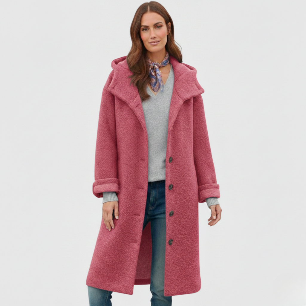 Gloria™ | Warm Wool-Blend Coat
