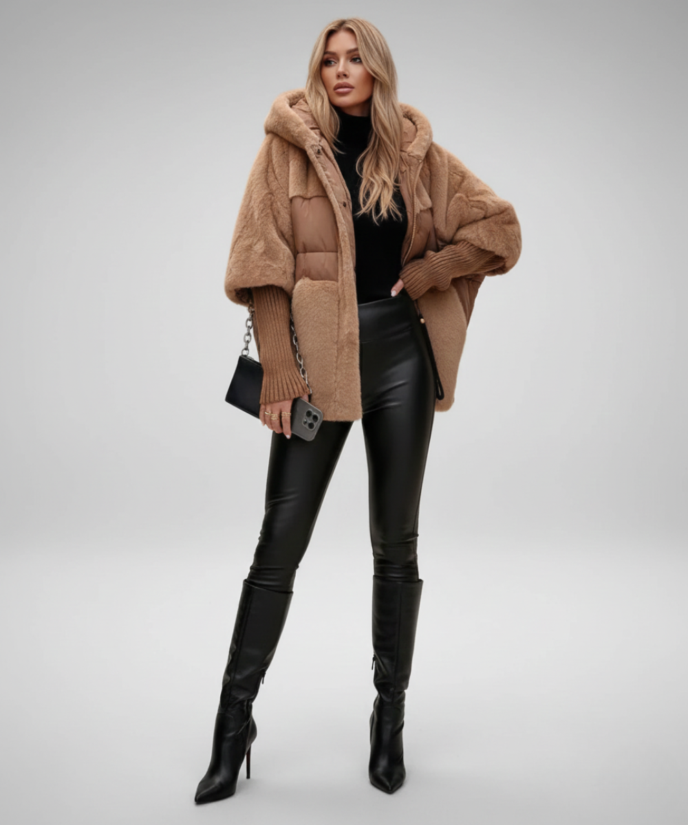 Phyllis™ | Oversized Hooded Puffer