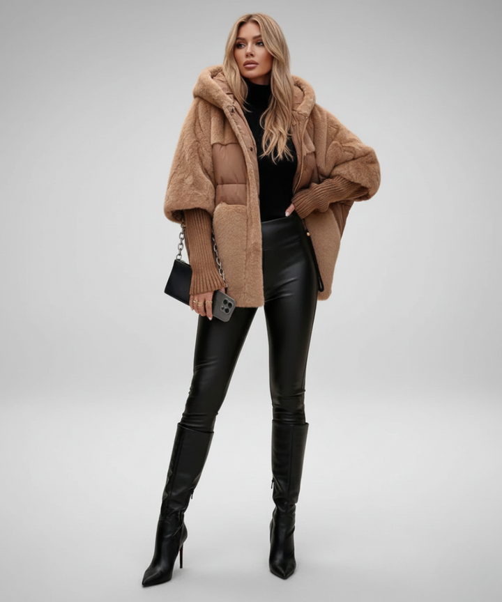 Phyllis™ | Oversized Hooded Puffer
