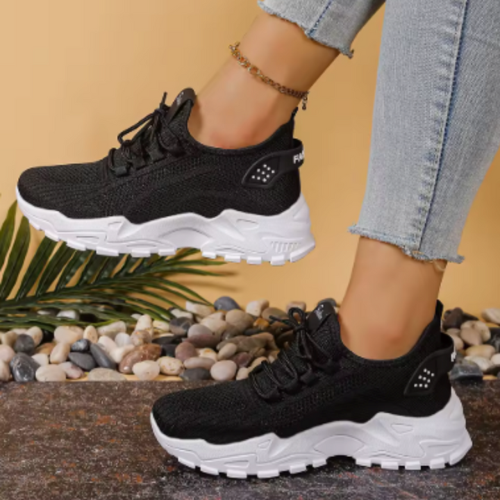 Paisley breathable everyday shoes for women