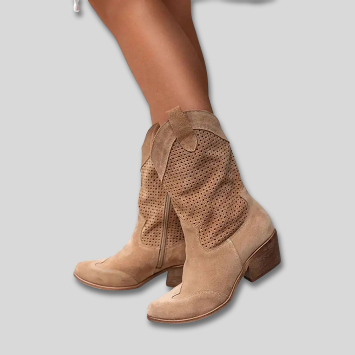 Rhiannon pointed ankle boots for women