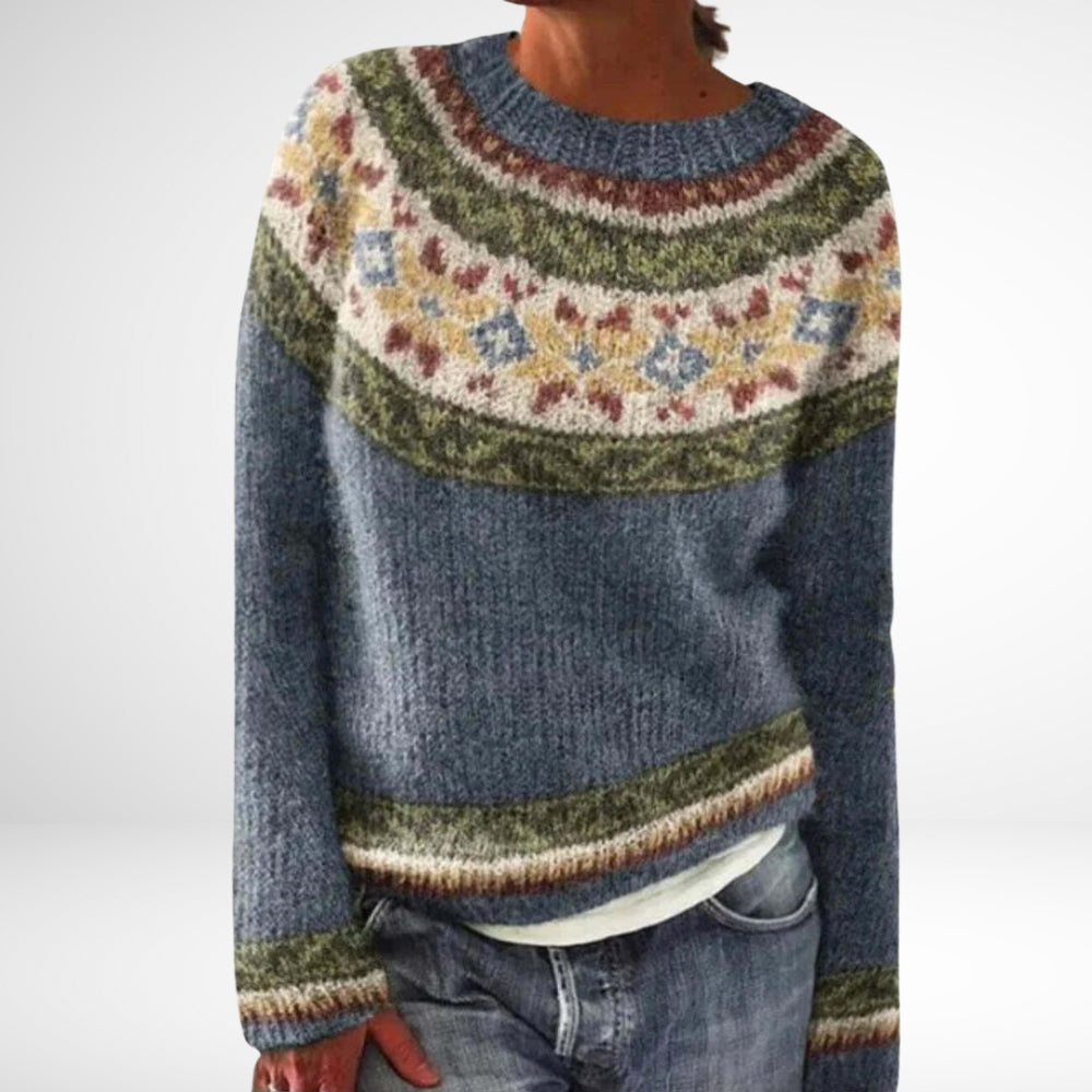 Geneva | Retro fall sweater