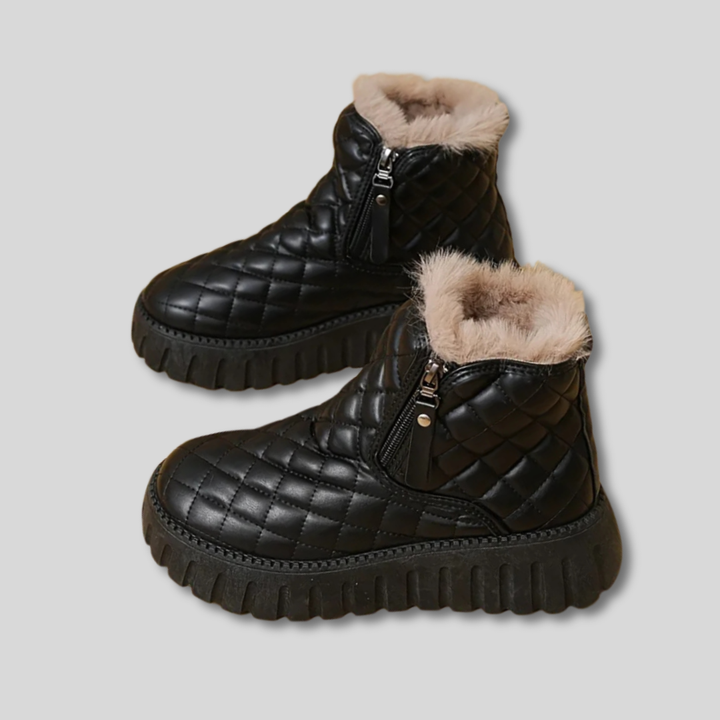 Fabienne faux fur lined winter boots for women