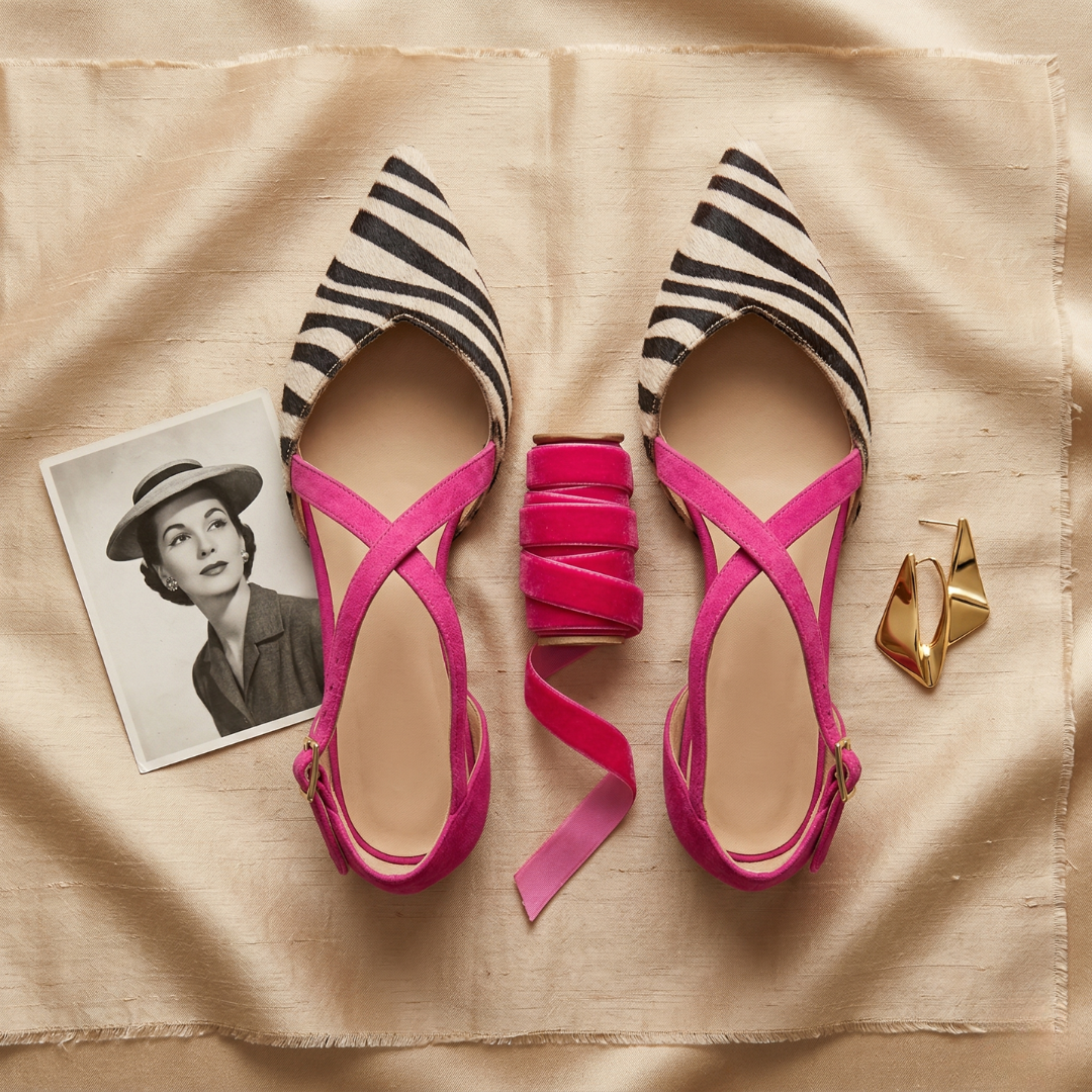 Fernanda strap ballet flats for women