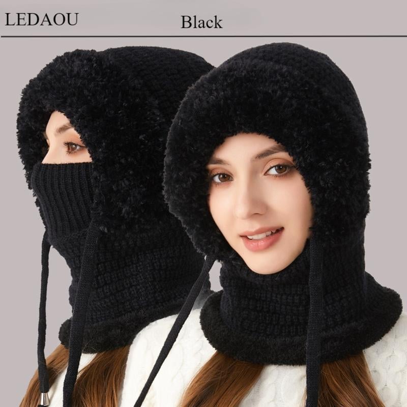 Versatile 3-in-1 Beanie Hat for Women