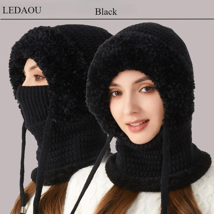 Versatile 3-in-1 Beanie Hat for Women