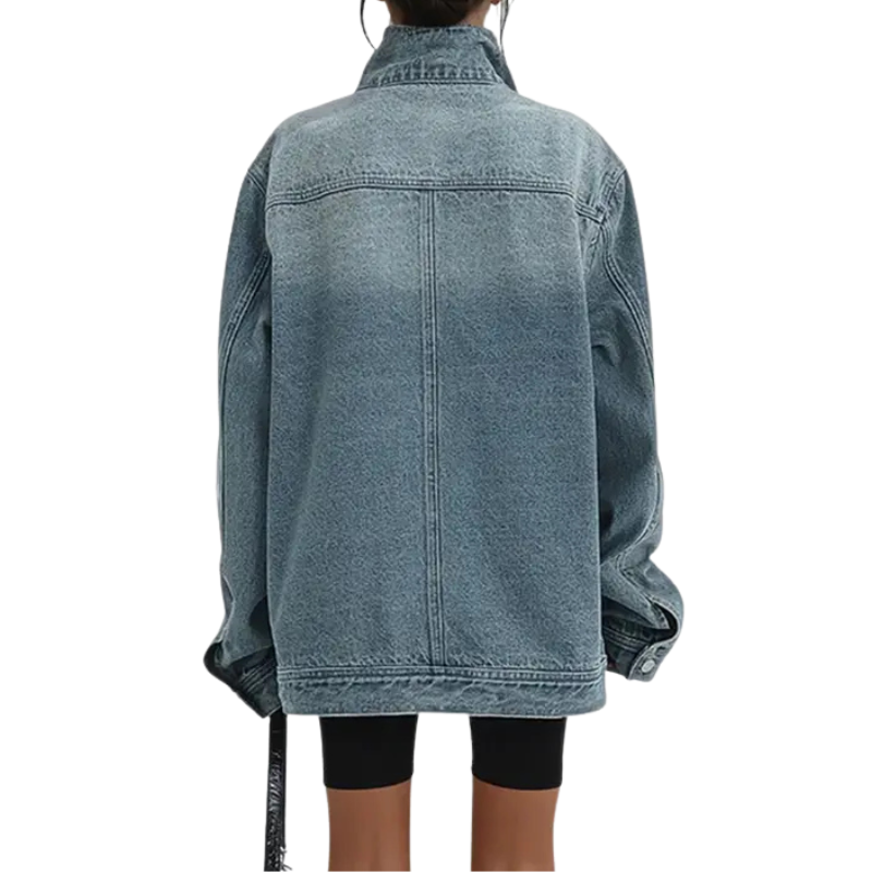 Cleo | Asymmetric Button Jacket
