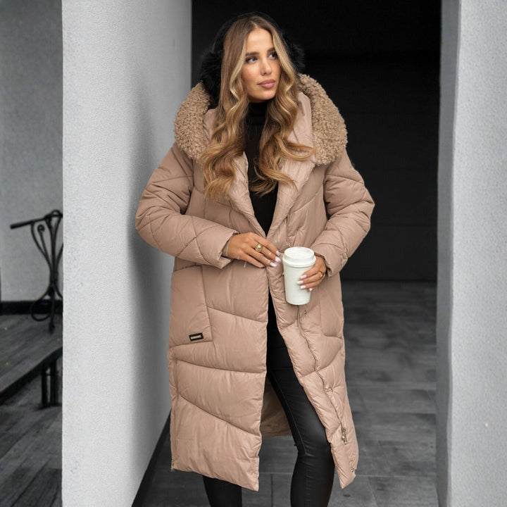 Nami: Luxe Long-Insulated Winter Coat for Ultimate Warmth and Style