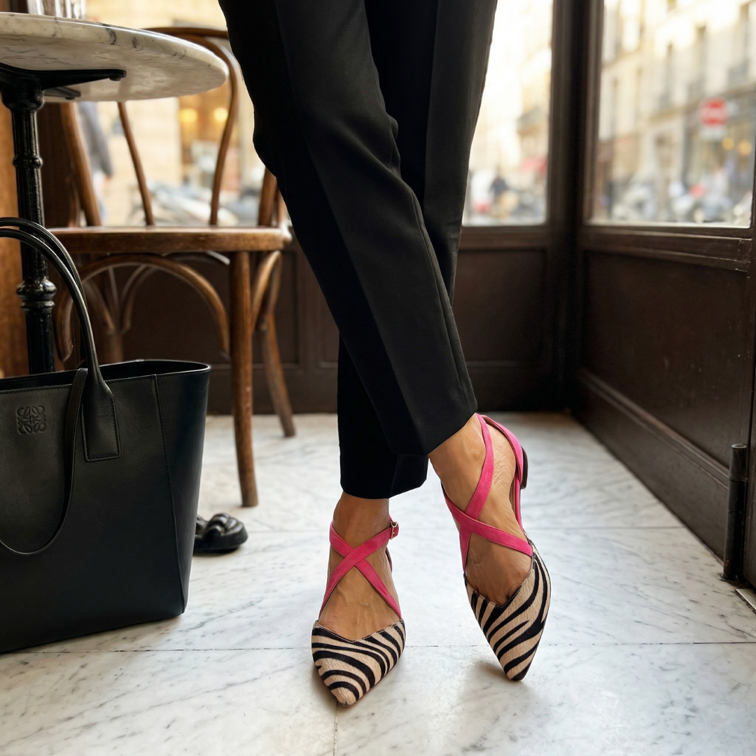 Fernanda strap ballet flats for women