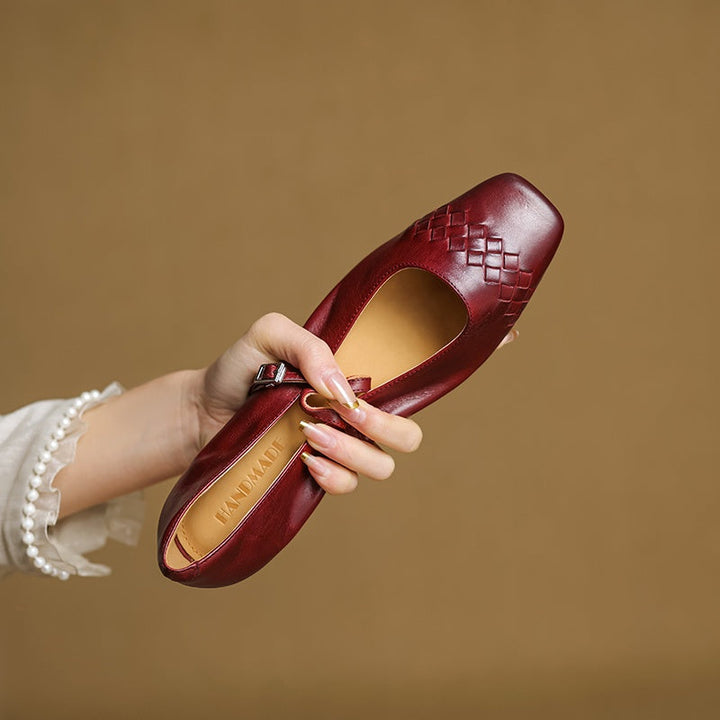 Verity mary jane flats for women