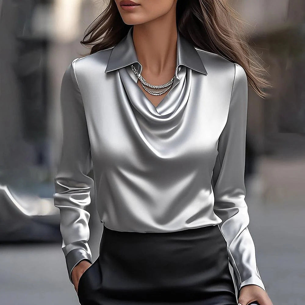 Rosela | Draped Elegant Blouse