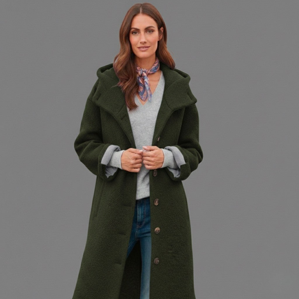 Gloria™ | Warm Wool-Blend Coat