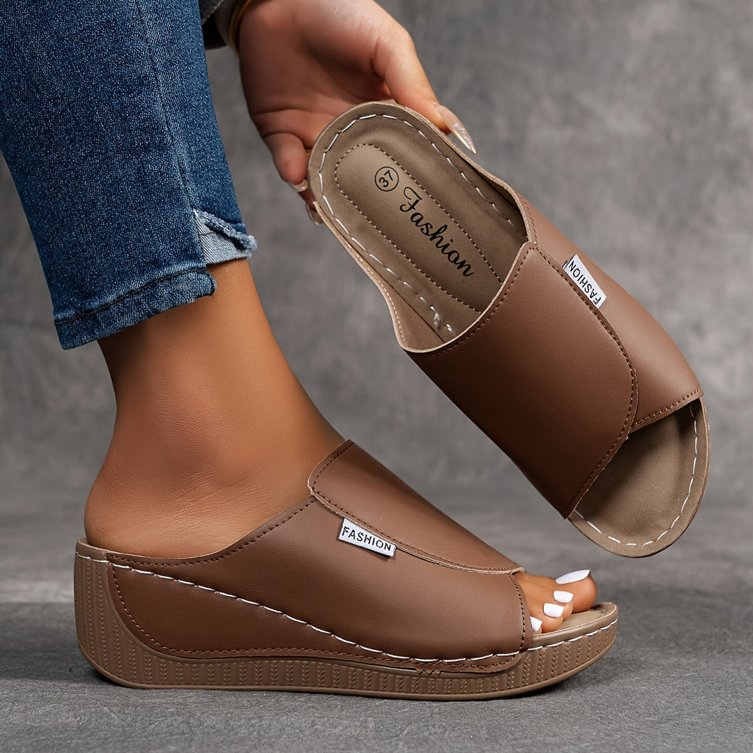 Indy arch support comfort mules for women