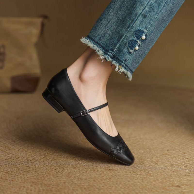 Verity mary jane flats for women