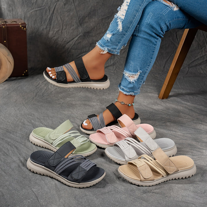 Cleo sporty platform comfort sandals for women
