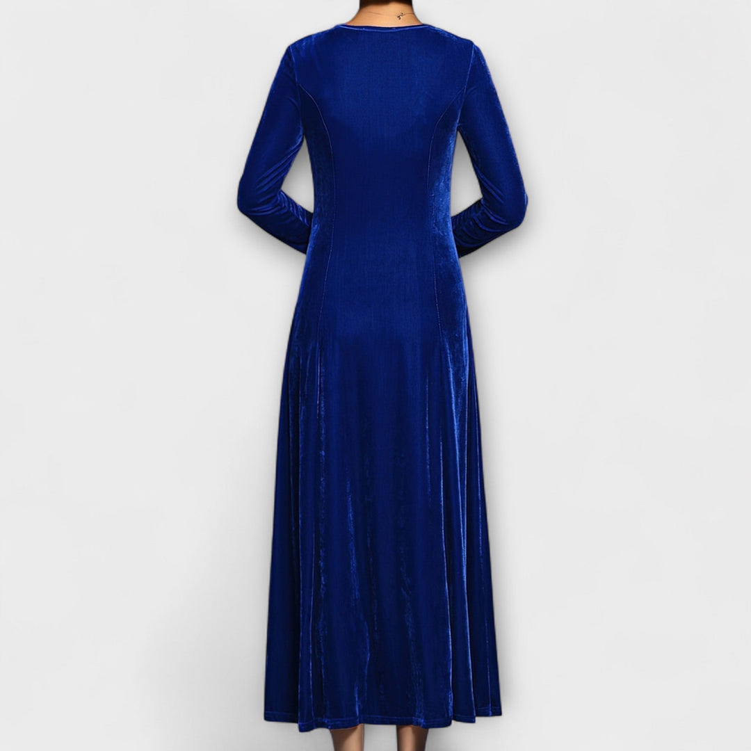 April - Plush Velvet Dress