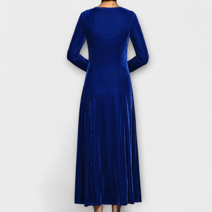 April - Plush Velvet Dress