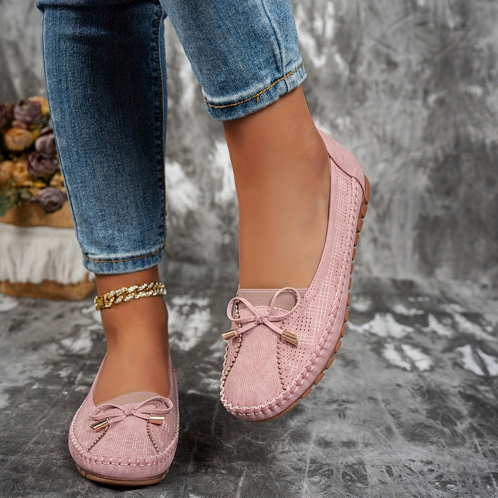 Sabine soft bow comfort loafers for women