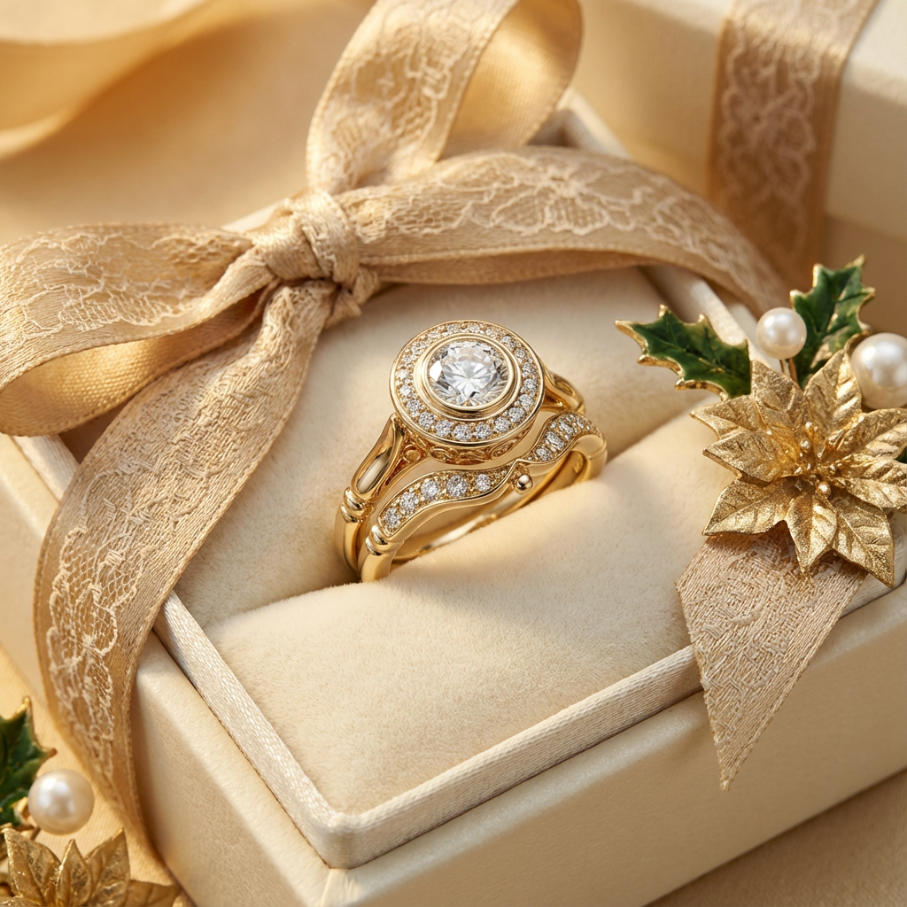 Gold &amp; Zirconia Ring Pack